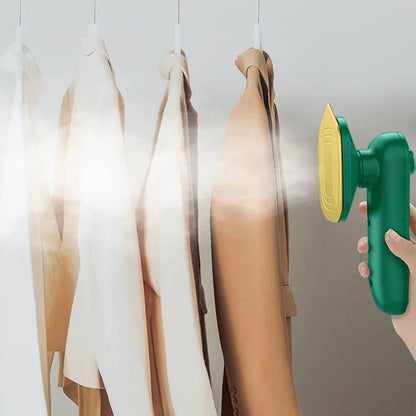 Portable Handheld Steam Iron – Wet & Dry Steamer for Home & Travel