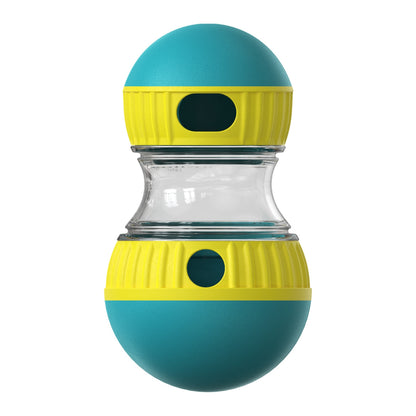 Interactive Food Dispensing Dog Toy – Tumbler Puzzle for Slow Feeding & IQ Boost